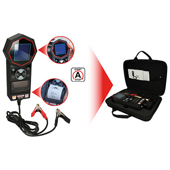 KS Tools digitalni tester za sisteme baterija i punjača 12V/24V, sa integrisanim štampačem 550.1649 KS Tools digitalni tester za sisteme baterija i punjača 12V/24V, sa integrisanim štampačem 550.1649