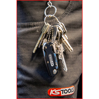 KS Tools set od 2 preklopna noža sa trapeznim oštricama 907.2172-5