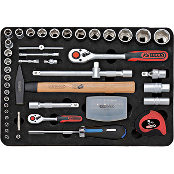 KS Tools set univerzalnih alata 127-delni 1/4