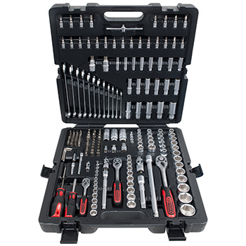 KS Tools set gedora, bitova i okasto-viljuškastih ključeva 216 kom 917.0216 KS Tools set gedora, bitova i okasto-viljuškastih ključeva 216 kom 917.0216