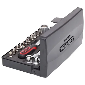 KS Tools set gedora i bitova 1/4 KS Tools set gedora i bitova 1/4