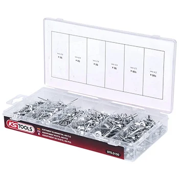 KS Tools asortiman maskirnih zakivaka, 400-delni 970.0150