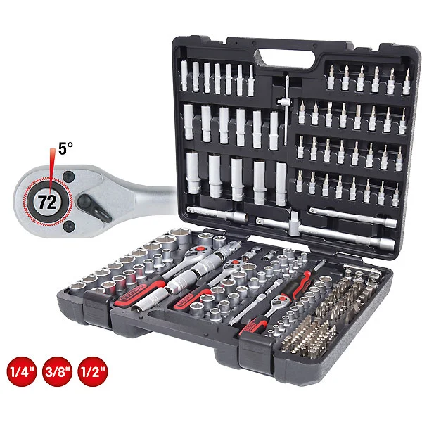 KS Tools set gedora, bitova i nasadnih ključeva 1/4 KS Tools set gedora, bitova i nasadnih ključeva 1/4
