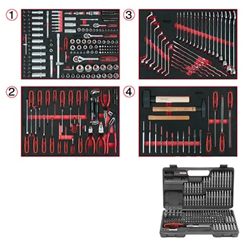 KS Tools kolica za alat ECOline sa 7 fioka sa 515 alata 897.7515-3 KS Tools kolica za alat ECOline sa 7 fioka sa 515 alata 897.7515-3