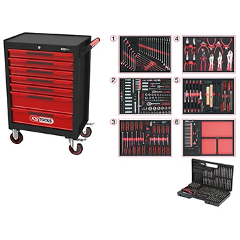 KS Tools kolica za alat ECOline sa 7 fioka sa 598 alata 897.7598 KS Tools kolica za alat ECOline sa 7 fioka sa 598 alata 897.7598