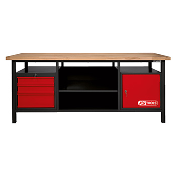 KS Tools XXL radni sto s 3 fioke i vratima 865.0201 KS Tools XXL radni sto s 3 fioke i vratima 865.0201