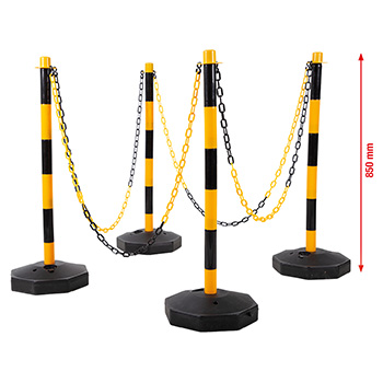 KS Tools set stubova za ograđivanje s lancem, 13-delni 117.1550 KS Tools set stubova za ograđivanje s lancem, 13-delni 117.1550