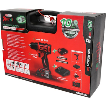 KS tools aku bušilica odvijač 18V eMONSTER set 4/1 515.6400-8