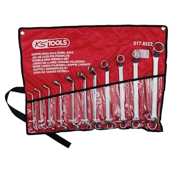 KS Tools dvostruki okasti ključevi 6-32mm set 11/1 517.0222