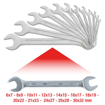 KS Tools dvostruki viljuškasti ključevi 6x7-30x32mm set 12/1 517.0125-2
