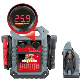 KS Tools pojačivač baterije 12+24V mobilni pomoćni uređaj za pokretanje 1400A 550.1720 KS Tools pojačivač baterije 12+24V mobilni pomoćni uređaj za pokretanje 1400A 550.1720