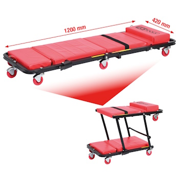 KS Tools pokretna ležaljka i sklopivo sedište 1200x420mm 500.8000-8