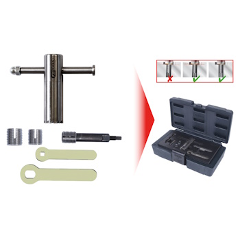 KS Tools ravna glodala za zaptivno sedište čepa za ispuštanje ulja set 6/1 150.1485 KS Tools ravna glodala za zaptivno sedište čepa za ispuštanje ulja set 6/1 150.1485