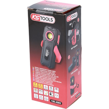 KS Tools ručna mobilna lampa za radionicu sklopiva 300lm 150.4505-8