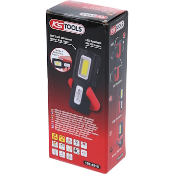 KS Tools ručna mobilna lampa za radionicu sklopiva 500lm 150.4510-8