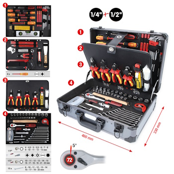 KS Tools set alata 1/4