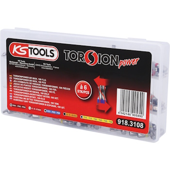 KS Tools set bitova TORSIONpower 108/1 918.3108-7