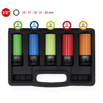 KS Tools set nasadnih ključeva za aluminijske naplatke teretnih vozila 1/2 KS Tools set nasadnih ključeva za aluminijske naplatke teretnih vozila 1/2