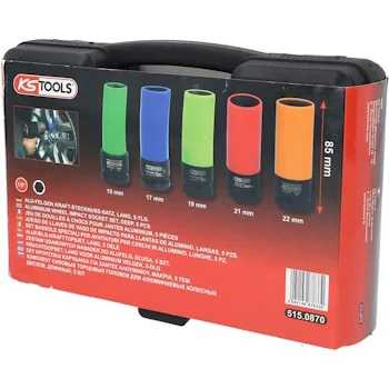 KS Tools set nasadnih ključeva za aluminijske naplatke teretnih vozila 1/2 KS Tools set nasadnih ključeva za aluminijske naplatke teretnih vozila 1/2