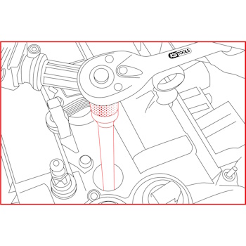 KS Tools set nasadnih ključeva 3/8