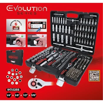 KS Tools set nasadnih ključeva 1/4 KS Tools set nasadnih ključeva 1/4