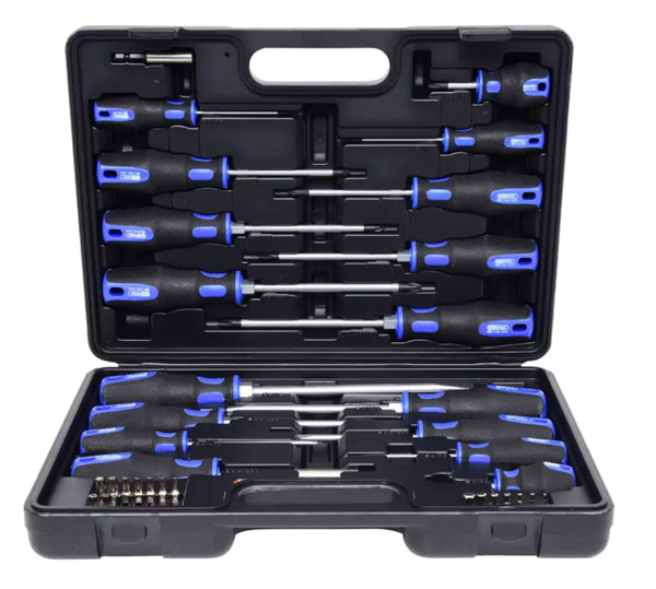 KS Tools 39-delni set odvijača i bitova Ergotorque plus 159.0100 KS Tools 39-delni set odvijača i bitova Ergotorque plus 159.0100