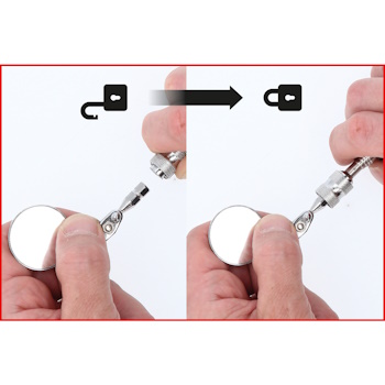 KS Tools set fleksibilnih kontrolnih ogledala 5/1 550.1145 KS Tools set fleksibilnih kontrolnih ogledala 5/1 550.1145