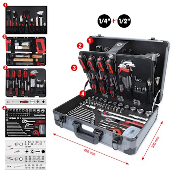 KS Tools set univerzalnih alata 1/4