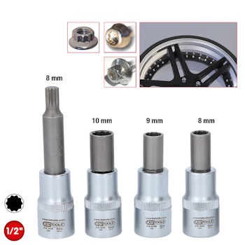 KS Tools OZ specijalan nasadni ključ-set za aluminijske naplatke za višedijelne OZ-naplatke 8-10mm 4/1 515.0795 KS Tools OZ specijalan nasadni ključ-set za aluminijske naplatke za višedijelne OZ-naplatke 8-10mm 4/1 515.0795