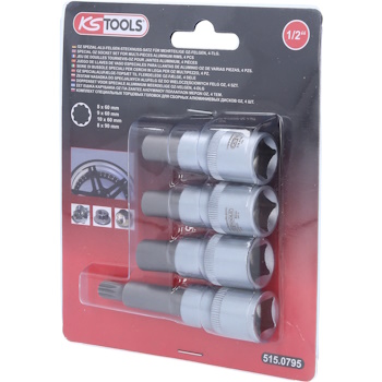 KS Tools OZ specijalan nasadni ključ-set za aluminijske naplatke za višedijelne OZ-naplatke 8-10mm 4/1 515.0795 KS Tools OZ specijalan nasadni ključ-set za aluminijske naplatke za višedijelne OZ-naplatke 8-10mm 4/1 515.0795