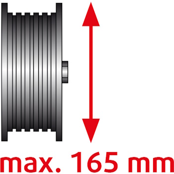 KS Tools univerzalni skidač remenice Ø40-165mm 150.3170 KS Tools univerzalni skidač remenice Ø40-165mm 150.3170