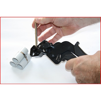 KS Tools zatezna klešta za vezice kablova od nerđajućeg čelika sa kugličnim zatvaračem 115.1590-1