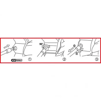 KS Tools alat za skidanje drške vrata za VAG 150.1628-1