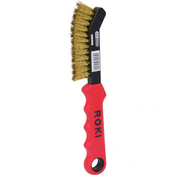 KS Tools čelična četka za telo kočnice od mesingane žice 2-redna 201.2322 KS Tools čelična četka za telo kočnice od mesingane žice 2-redna 201.2322