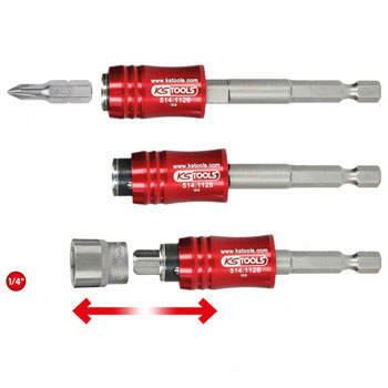 KS Tools magnetni brzozamenski držač bitova 1/4 KS Tools magnetni brzozamenski držač bitova 1/4