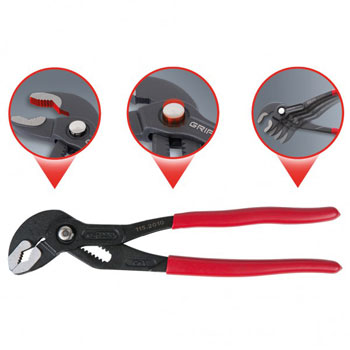 KS Tools klešta za pumpu za vodu sa podešavanjem potisnog dugmeta 415mm 115.2016 KS Tools klešta za pumpu za vodu sa podešavanjem potisnog dugmeta 415mm 115.2016