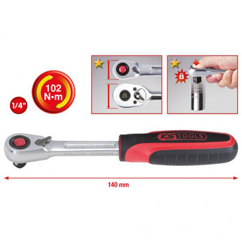 KS Tools nasadni ključ 72 zuba 1/4 KS Tools nasadni ključ 72 zuba 1/4
