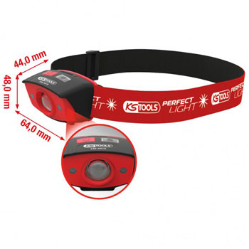 KS Tools lampa za glavu sa senzorom pokreta 120 lumena perfectLight 150.4410 KS Tools lampa za glavu sa senzorom pokreta 120 lumena perfectLight 150.4410