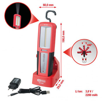 KS Tools ručna lampa 500 lumena perfectLight 150.4440 KS Tools ručna lampa 500 lumena perfectLight 150.4440