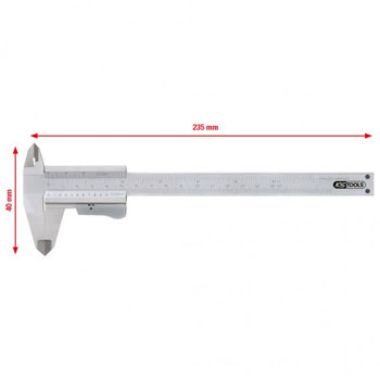 KS Tools džepni klizni merač 0-150mm 235mm 300.0510 KS Tools džepni klizni merač 0-150mm 235mm 300.0510