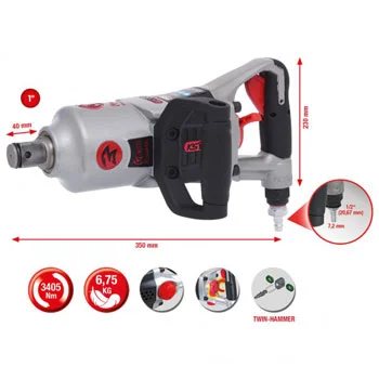 KS Tools pneumatski udarni odvijač 3405Nm 1 KS Tools pneumatski udarni odvijač 3405Nm 1