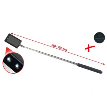 KS Tools fleksibilno kontrolno ogledalo sa osvetljenjem 550.1136 KS Tools fleksibilno kontrolno ogledalo sa osvetljenjem 550.1136