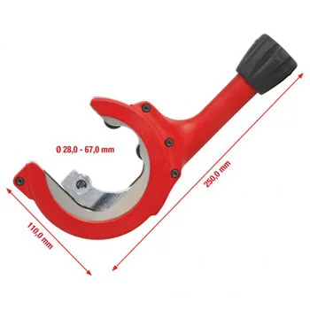 KS Tools sekač cevi sa ustavljačem 28-67mm 104.5050-1