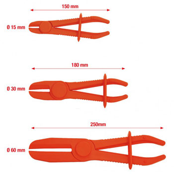 KS Tools set klešta za skidanje stezaljki creva 3-delni 115.5050 KS Tools set klešta za skidanje stezaljki creva 3-delni 115.5050