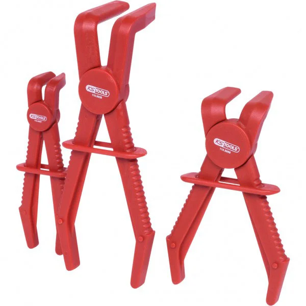KS Tools set klešta za skidanje stezaljki creva 90° 3-delni 115.5055 KS Tools set klešta za skidanje stezaljki creva 90° 3-delni 115.5055