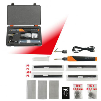 KS Tools aku set za popravku plastike 134-delni 150.1010-1