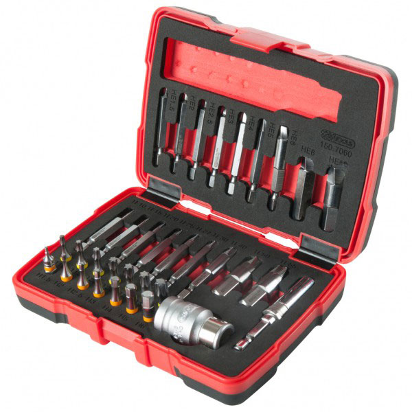 KS Tools set odvijača Torx i inbus vijaka 34-delni 1/4