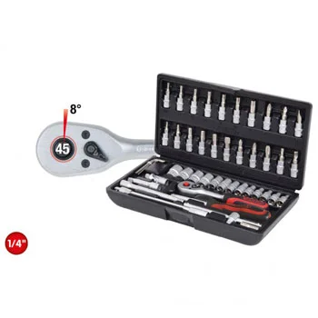 KS Tools set utičnih ključeva, 48-delni 1/4