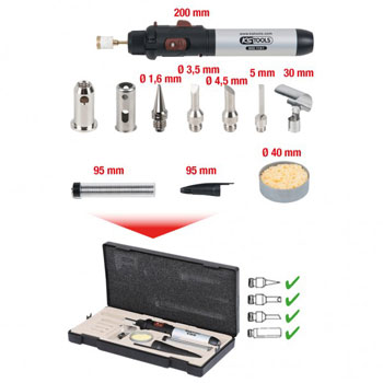 KS Tools set za mikro lemljenje 11-delni 960.1160-1