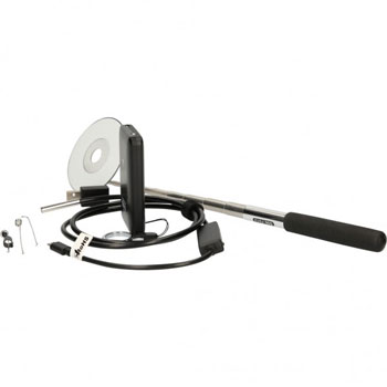 KS Tools set Wi-Fi videoskopa sa Ø 5,5 mm 0° HD sondom s prednjom kamerom 7-delni 550.7510 KS Tools set Wi-Fi videoskopa sa Ø 5,5 mm 0° HD sondom s prednjom kamerom 7-delni 550.7510